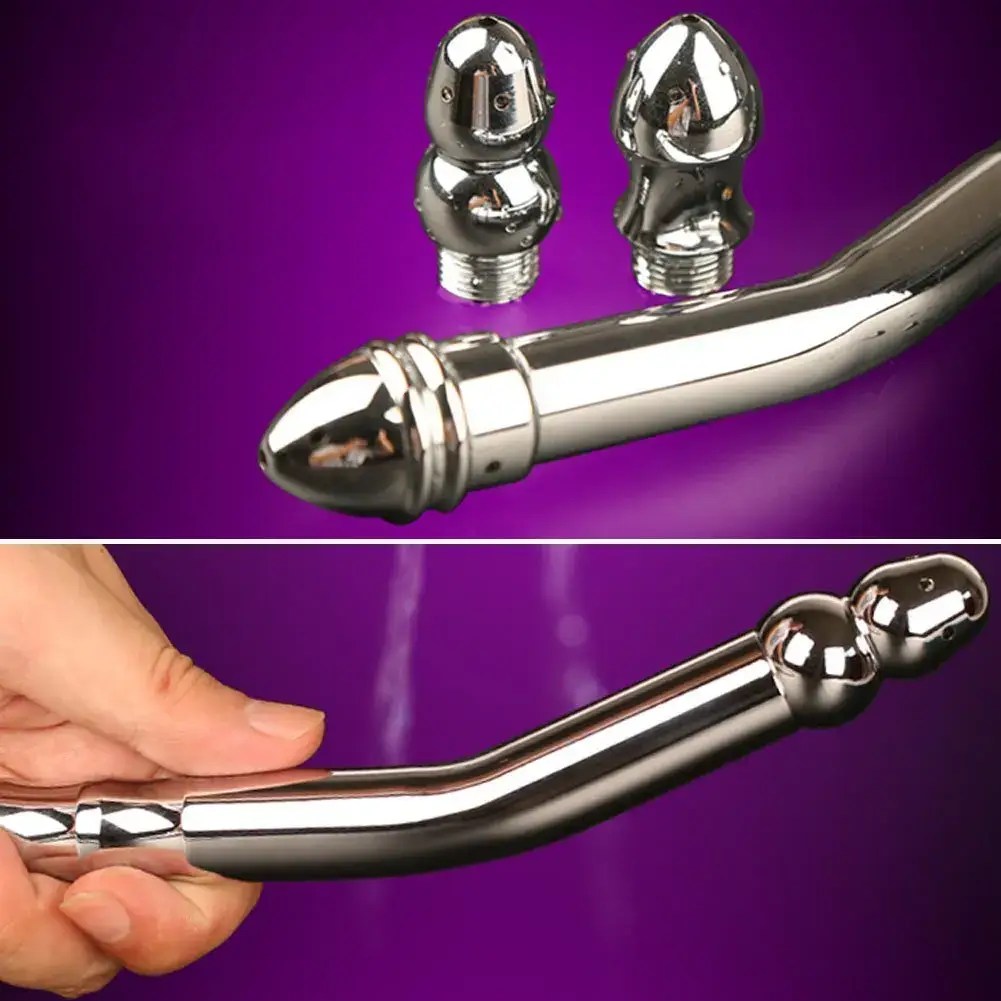 anal douche with multiple spray patterns