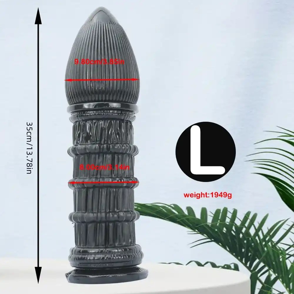 butt plug plastic multiple sizes