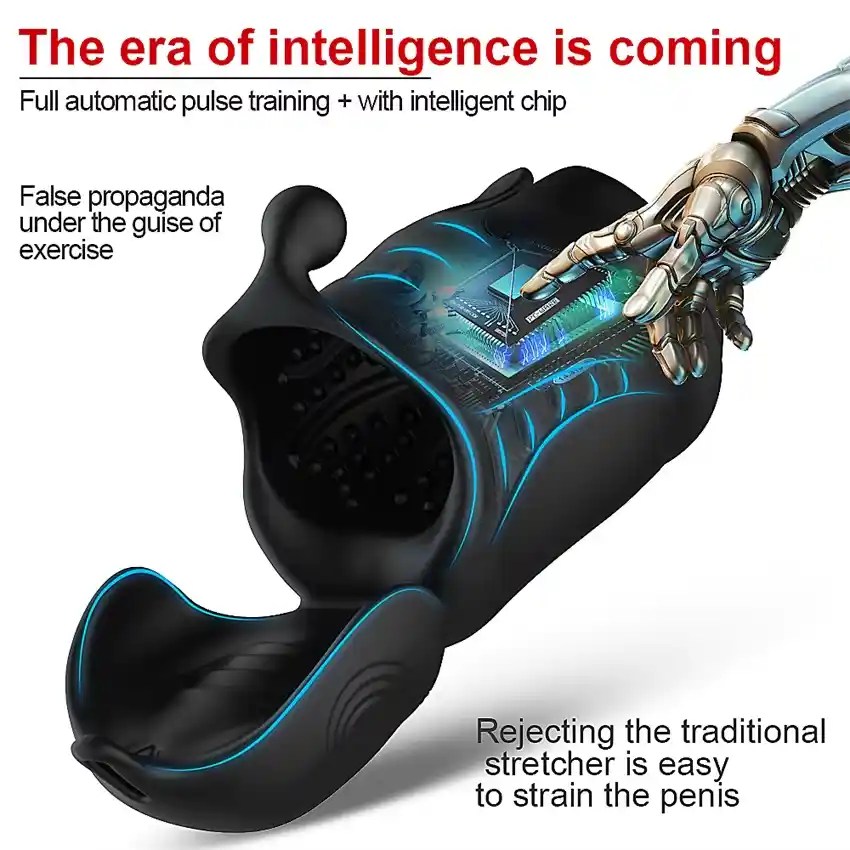 Male Adult Vibrating Pleasure Toy Massager - Glans Stimulator 15 glans trainer for delayed ejaculation