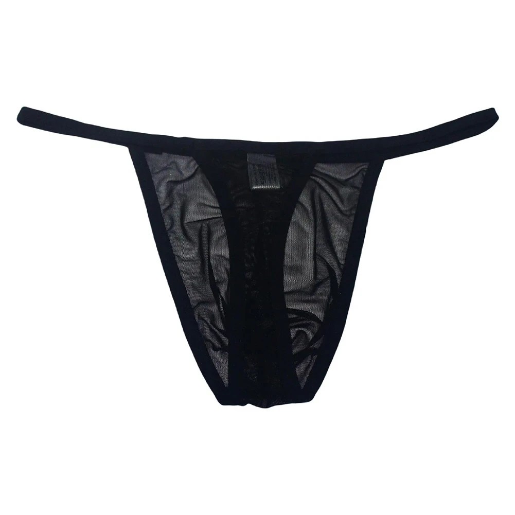 Lingerie G-String - Low Rise Thong (Polyester) 19 low rise polyester g string