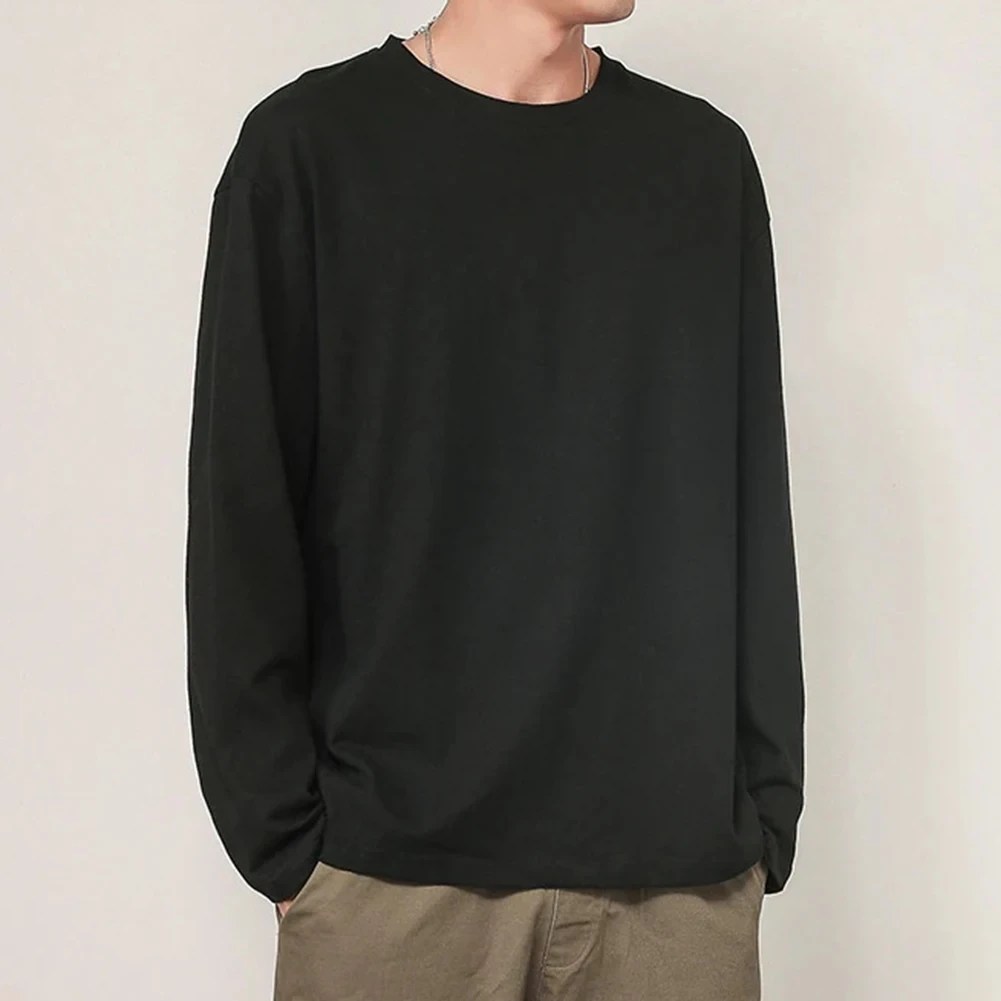 mens polyester long sleeve undershirt