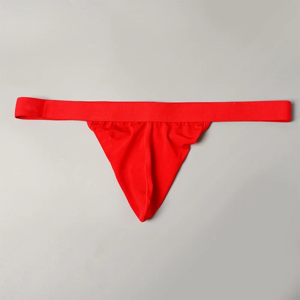 Men's Bondage G-String - Low Waist Thong (Polyester) 22 mens solid pattern polyester thong