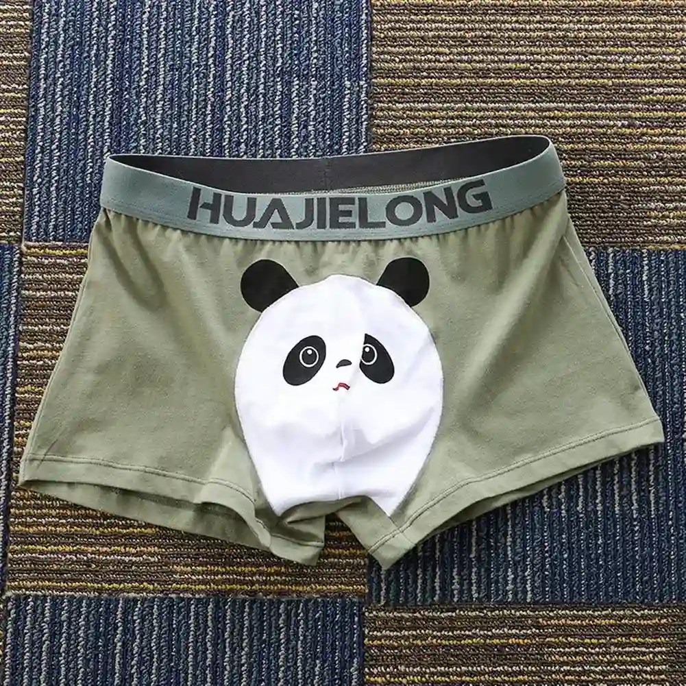 multi colored christmas cartoon boxers