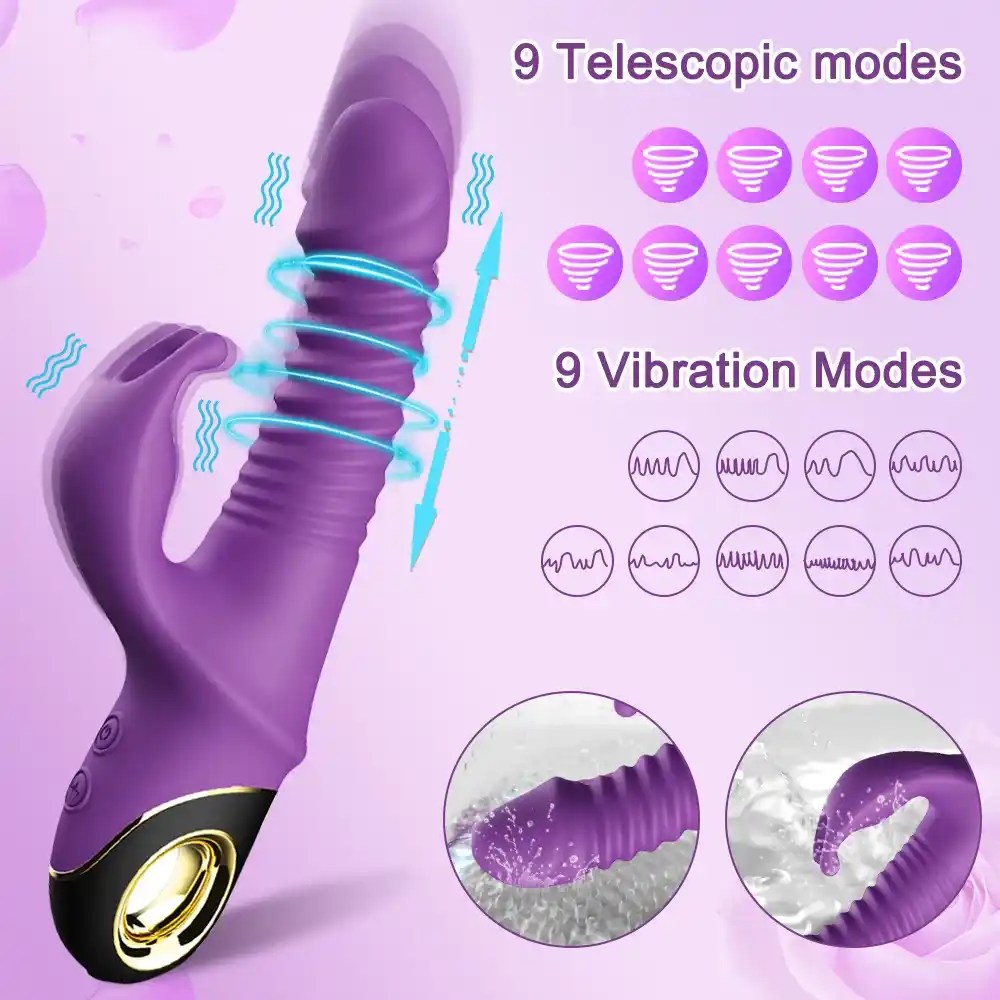 rabbit vibrator with multiple modes