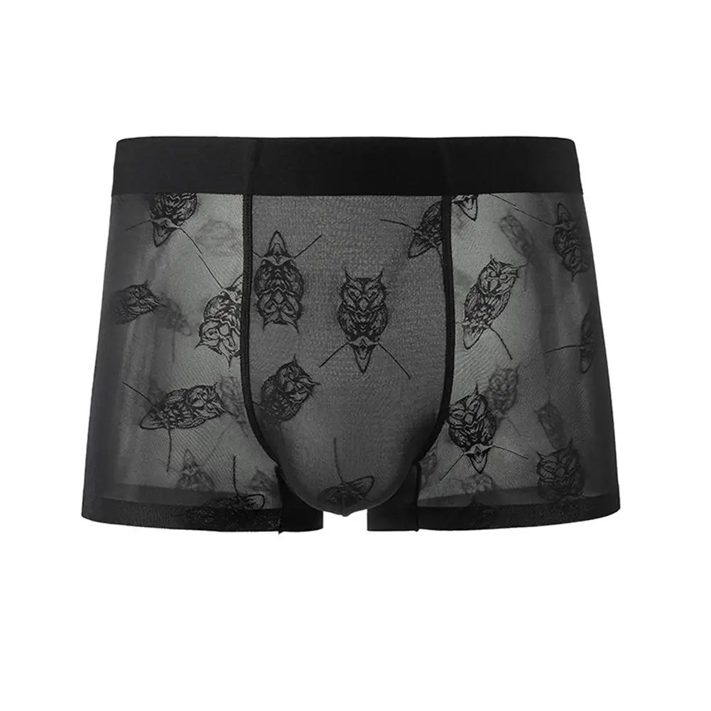 red solid pattern mens boxer