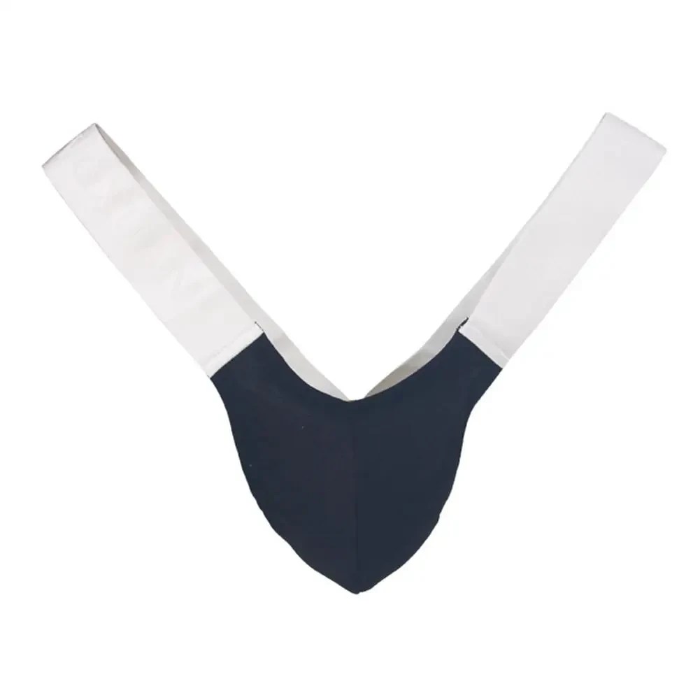 red solid pattern mens thong