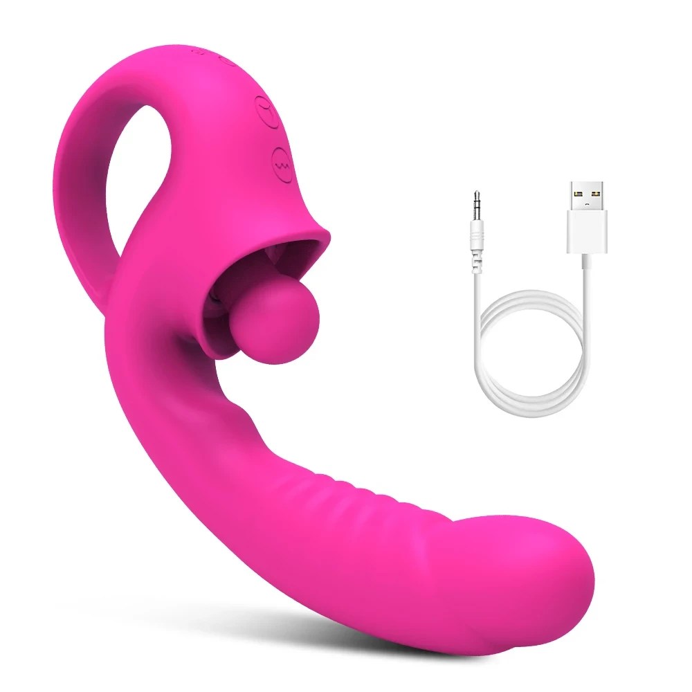 silicone vibrator with multiple patterns