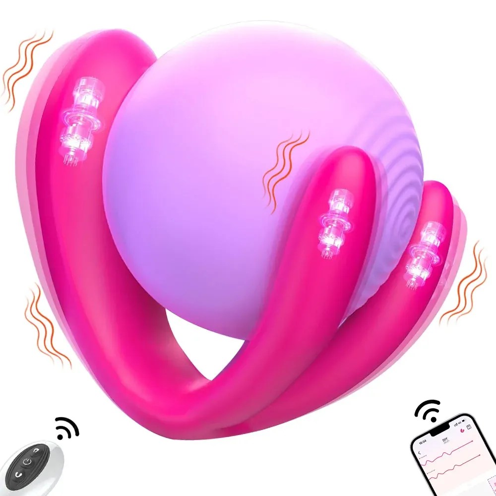 silicone vibrator with multiple patterns