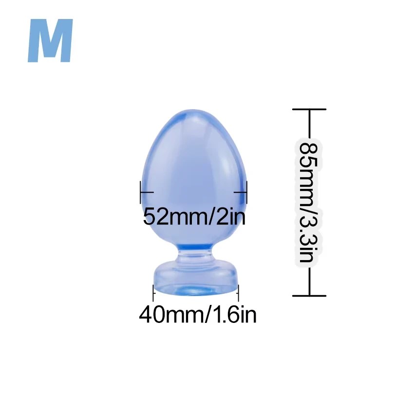 smooth dragon egg butt plug