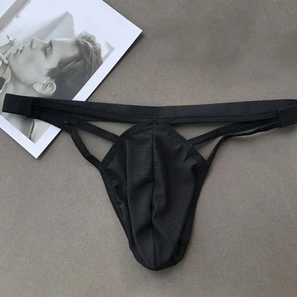 solid pattern bulge enhancing thong