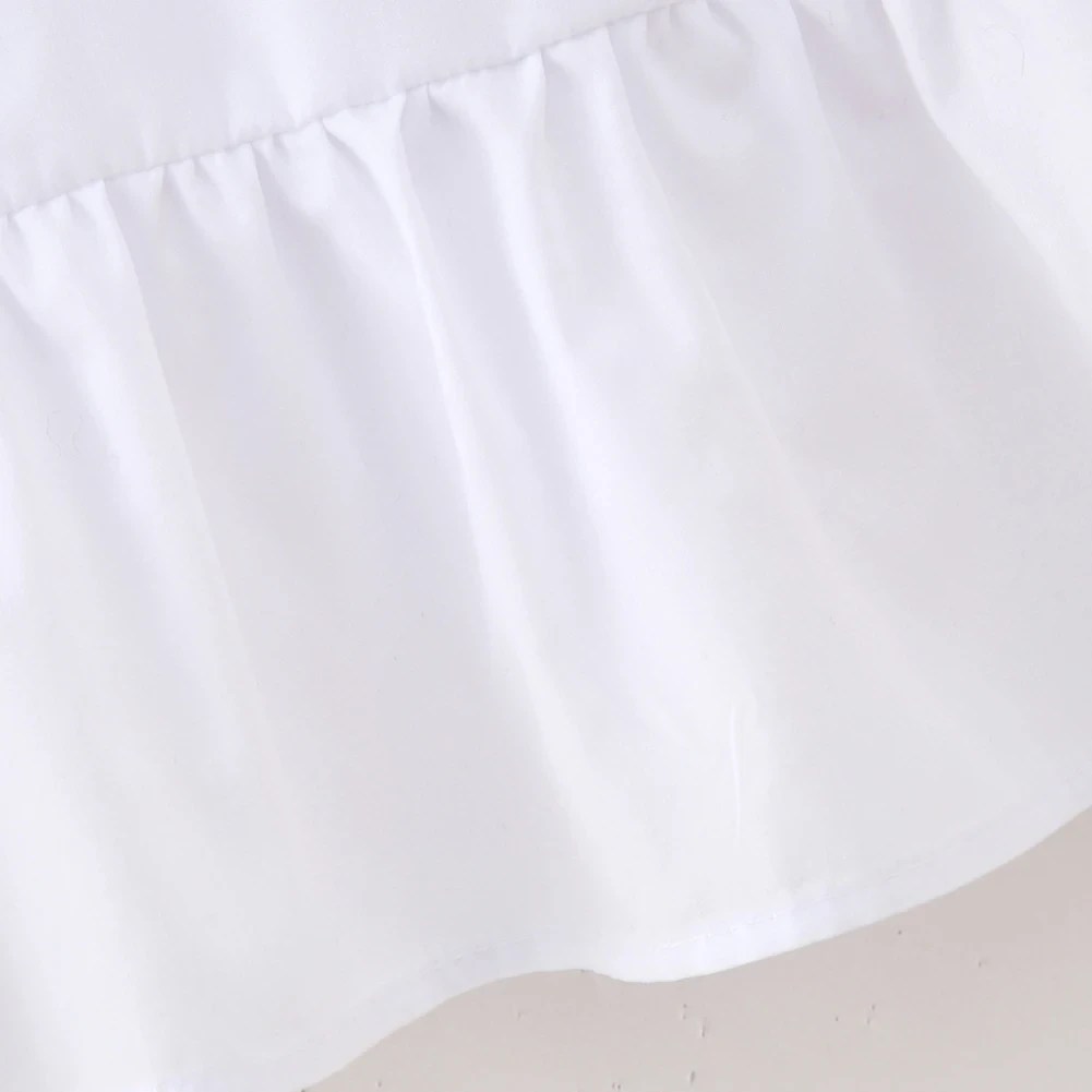 Lace Up Top - Long Sleeve Lingerie (Polyester) 18 solid pattern lace up top