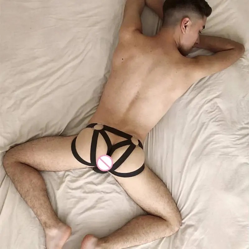 solid pattern mens g string