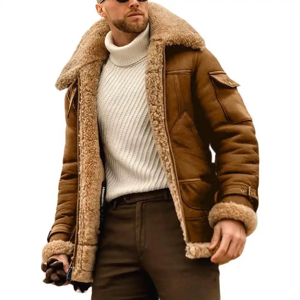 thick polyester jacket for winter