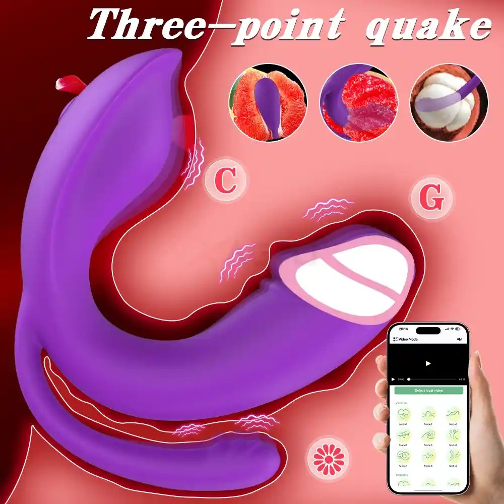 wearable vibrator with multiple modes