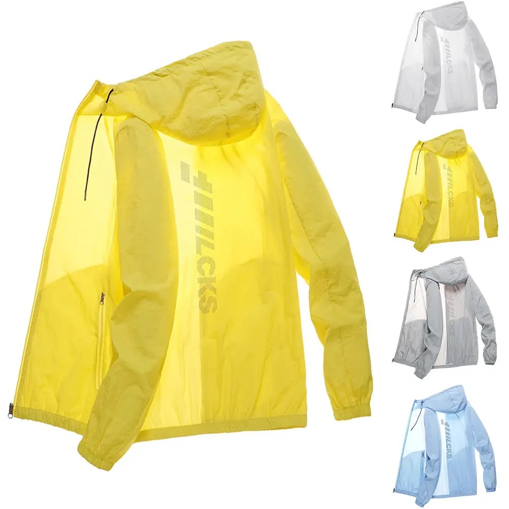 yellow polyester spring summer jacket