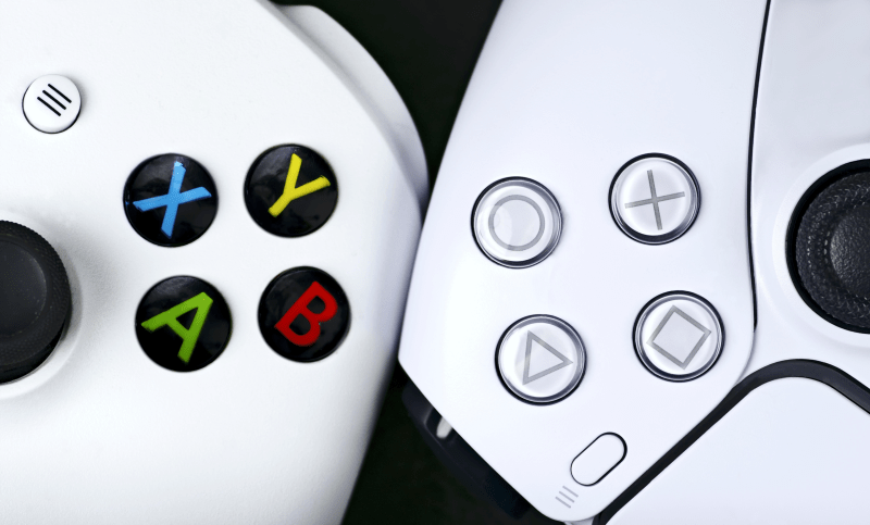 Xbox and Playstation Controllers