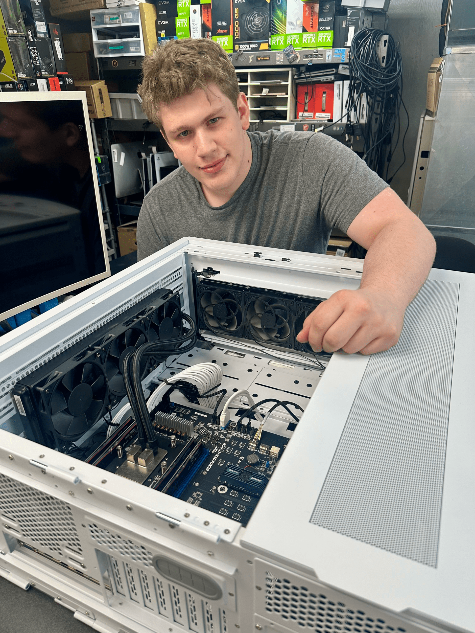 iShattered Custom Gaming PC Server Build