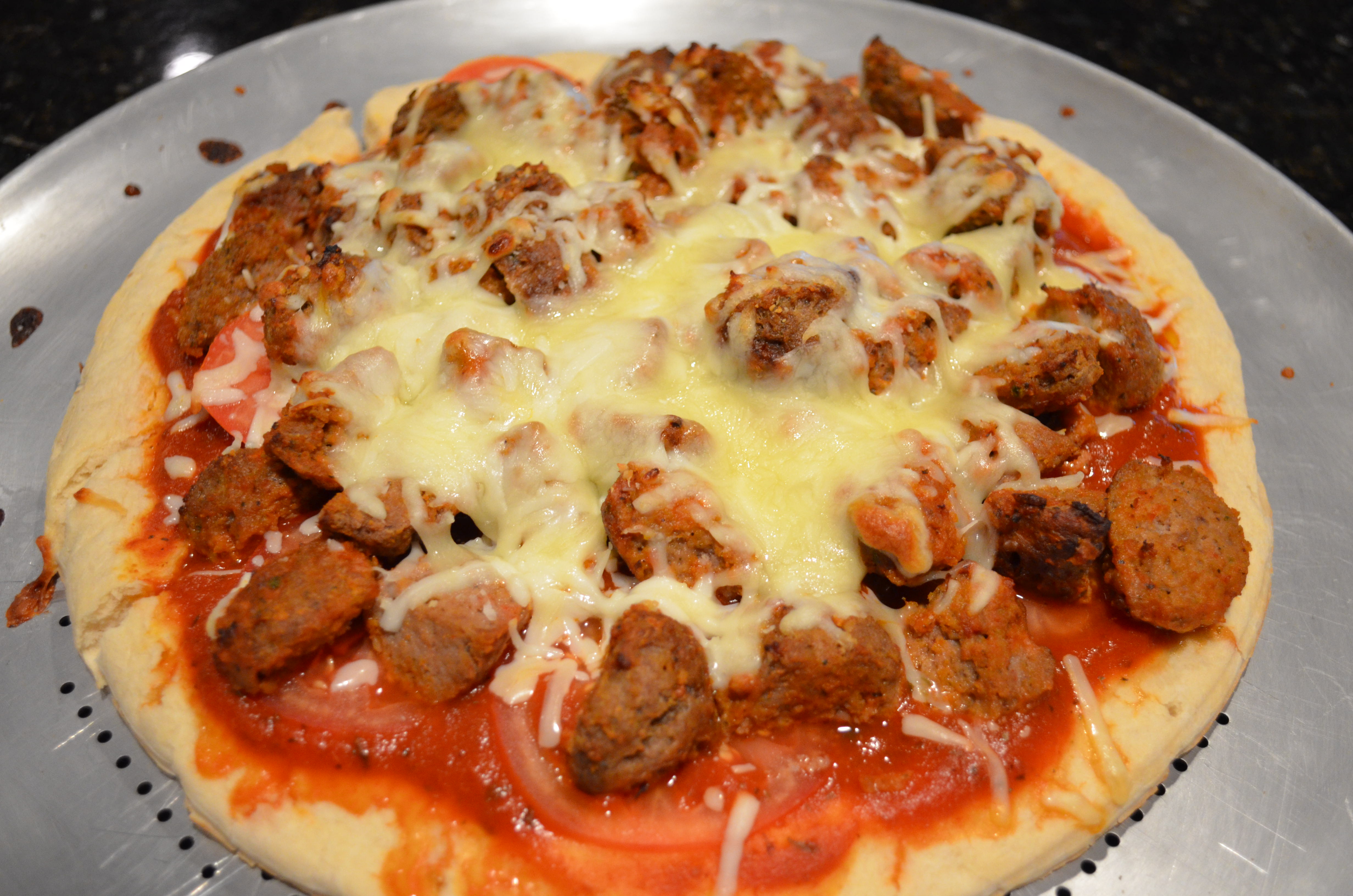 Meatball Pizza I Sing In The Kitchen