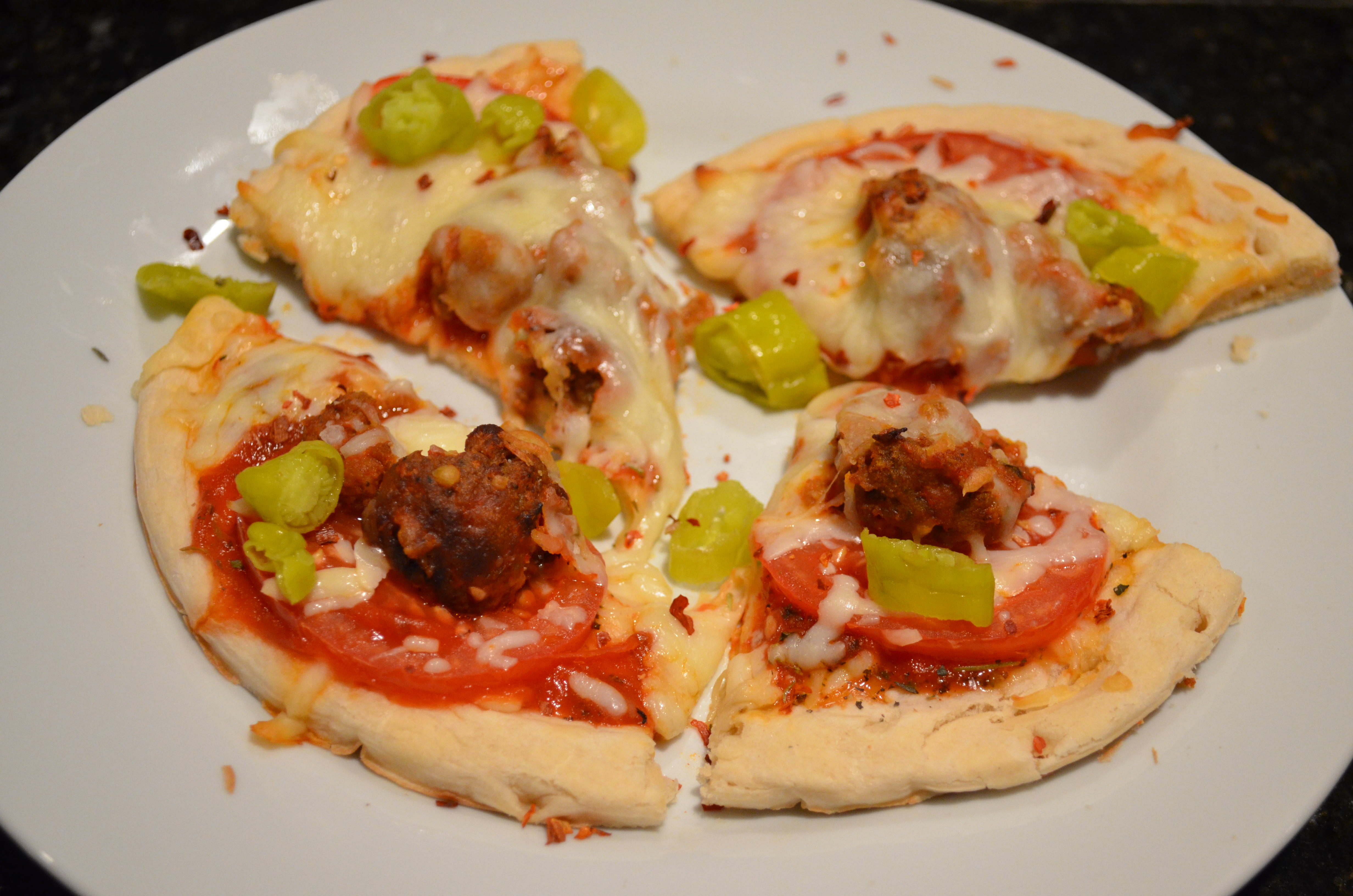 Meatball Pizza I Sing In The Kitchen