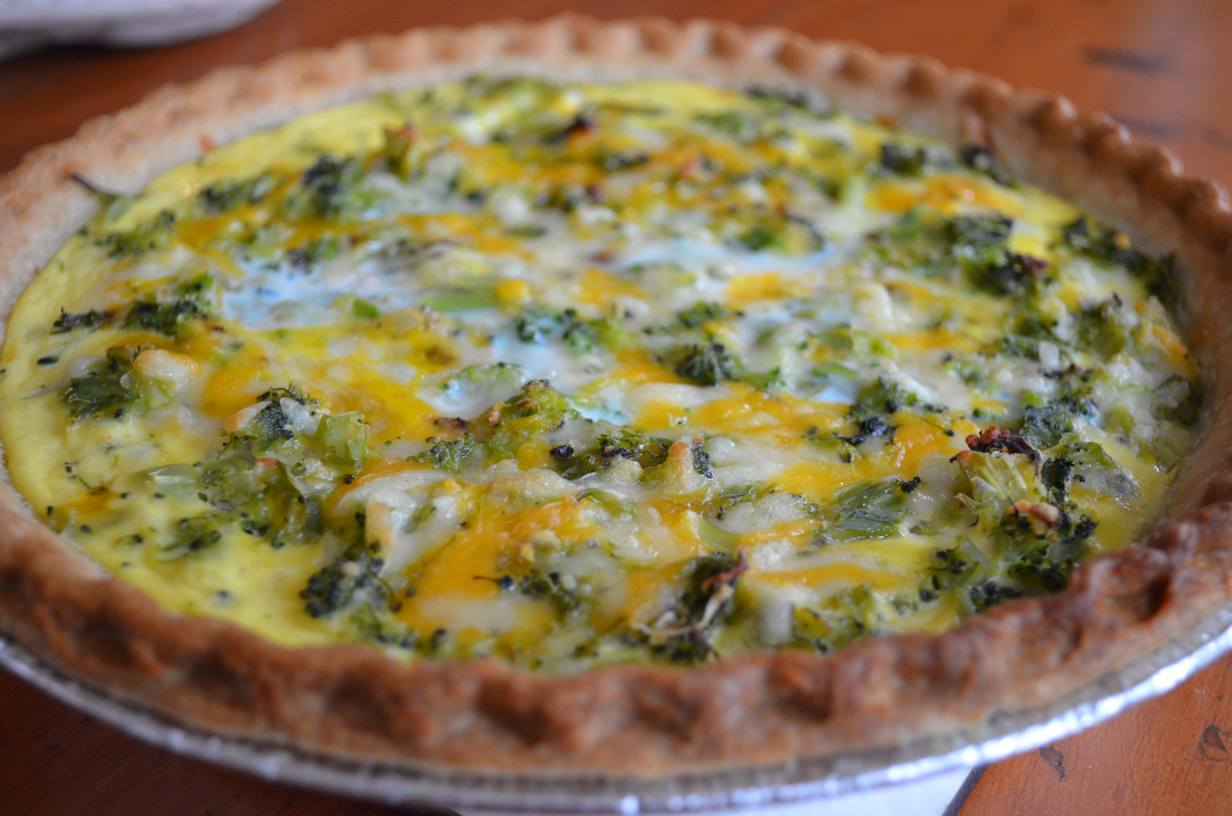 Easy Brunch. Overnight Swiss Cheese Strata. Make Ahead Broccoli Cheese Quiche. I Sing In The
