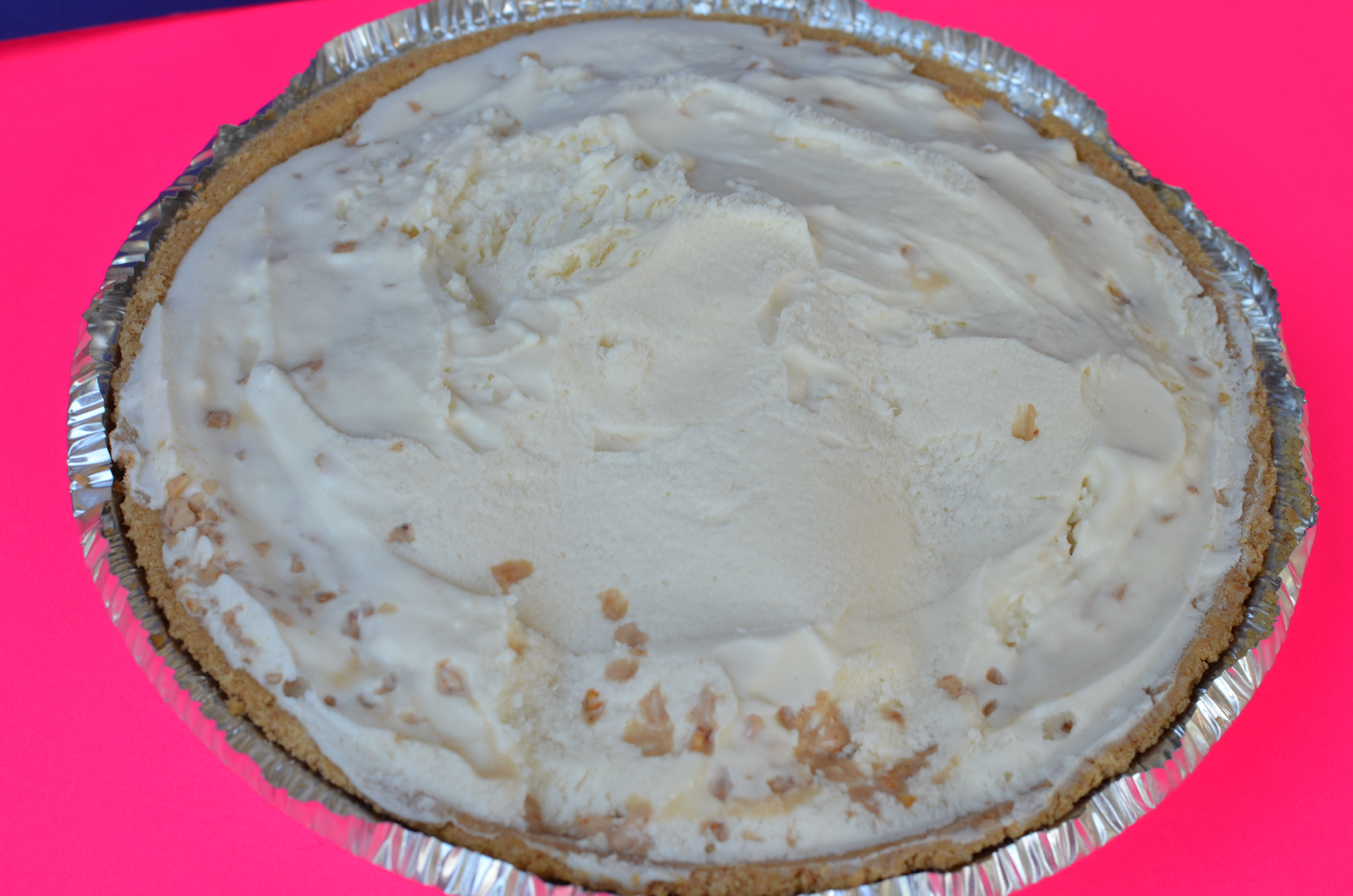 Short And Sweet. Butter Brickle Ice Cream Pie. I Sing In The Kitchen