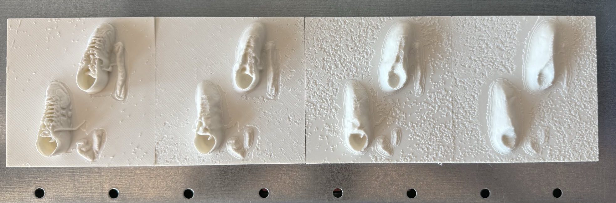 Print of erosion applied to 3d model.