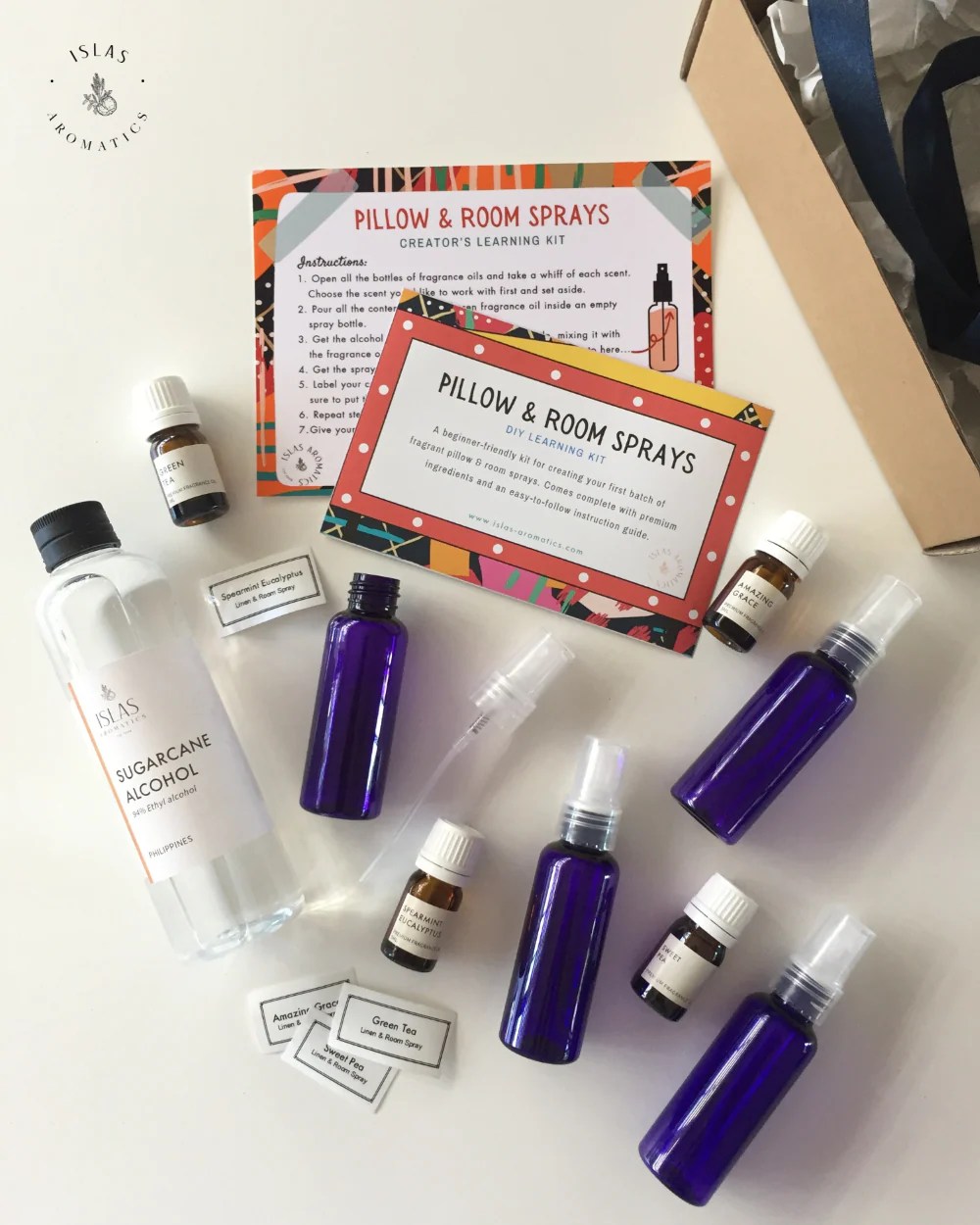 Aromatic Sprays Learning Kit Islas Aromatics