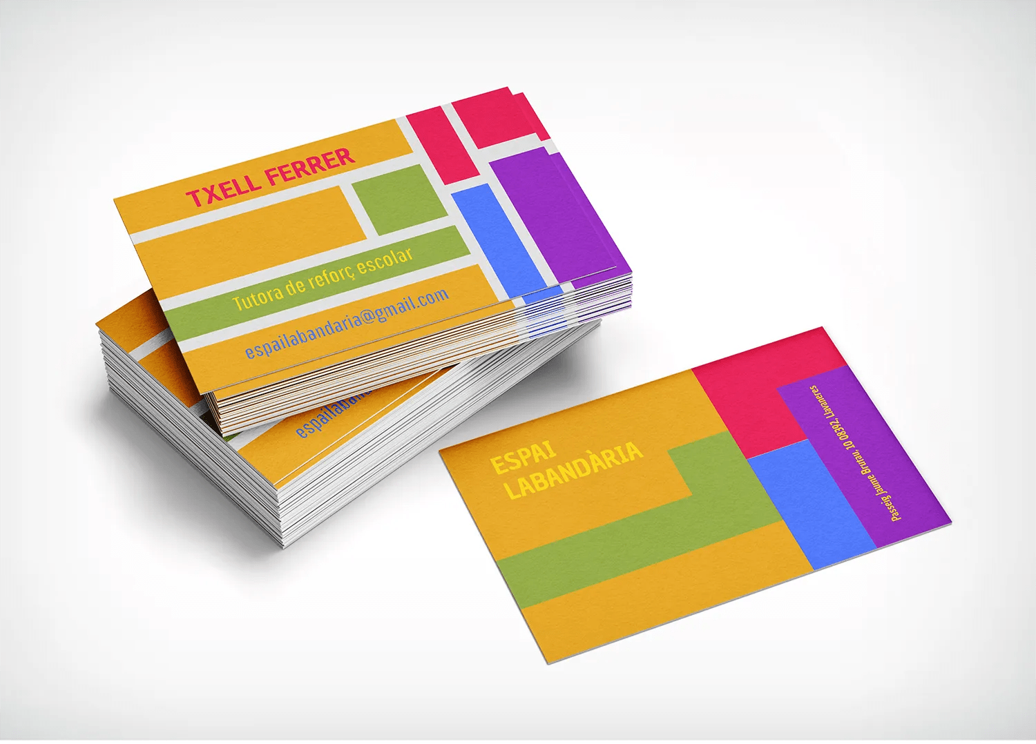 Tarjetas de visita Espai Labandària