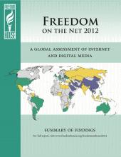 Freedom on the Net 2012