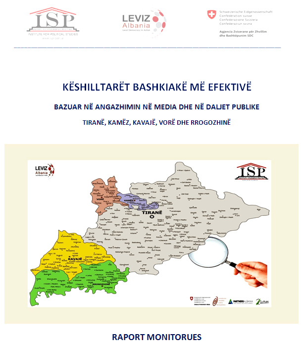 KËSHILLTARËT BASHKIAKË MË EFEKTIVË NË MEDIA PËR 5 BASHKITË E QARKUT TIRANË