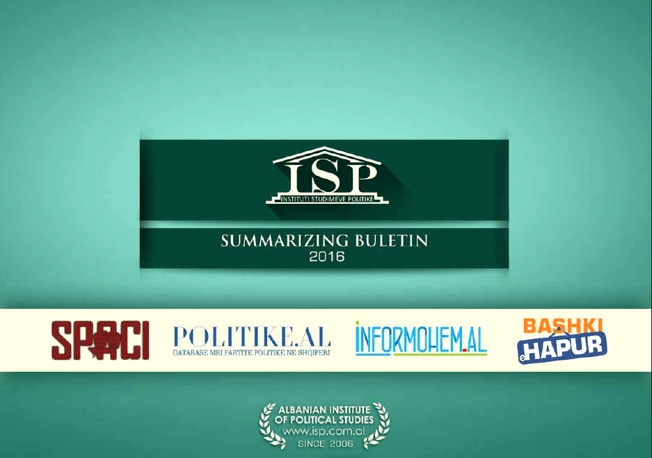 BULETINI I AKTIVITETEVE TE ISP 2016