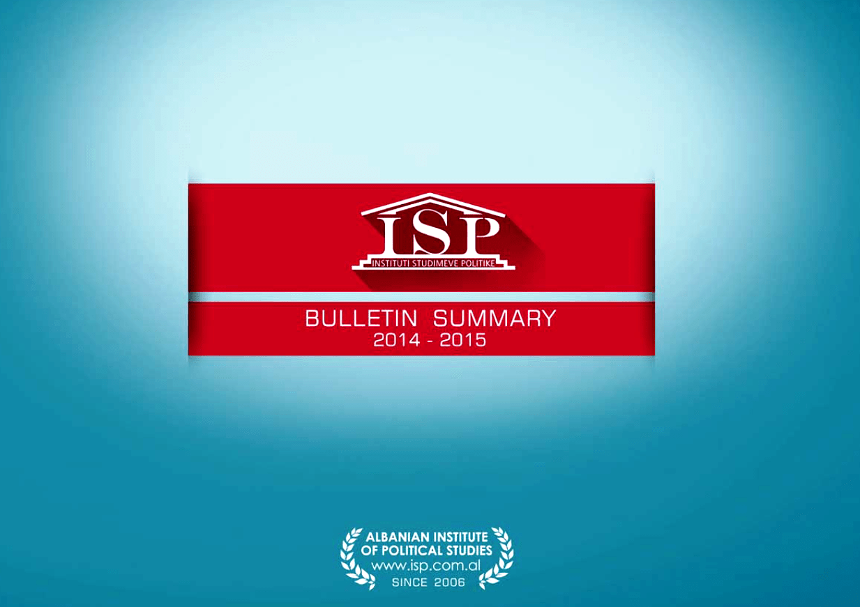 BULETINI I AKTIVITETEVE TË ISP 2014-2015