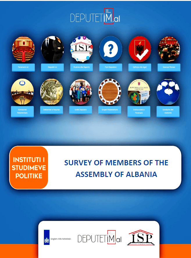 SURVEY OF MEMBERS OF THE ASSEMBLY OF ALBANIA 2019
