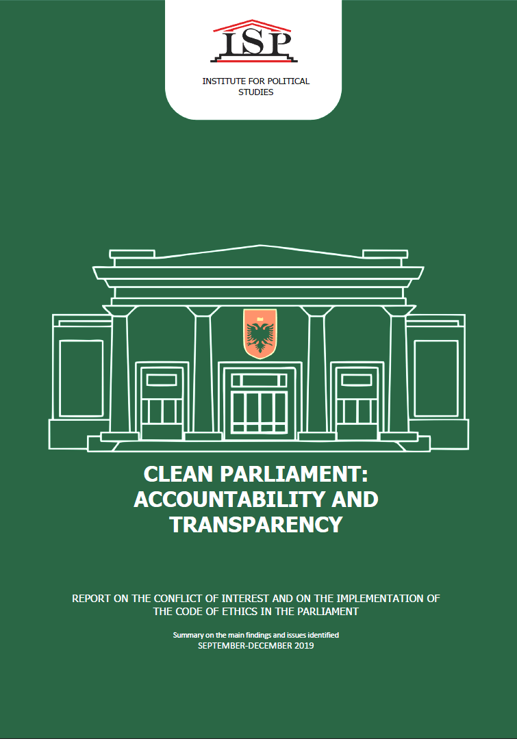 ISP – THE THIRD REPORT ON THE CONFLICT OF INTEREST & THE CODE OF ETHICS 2019