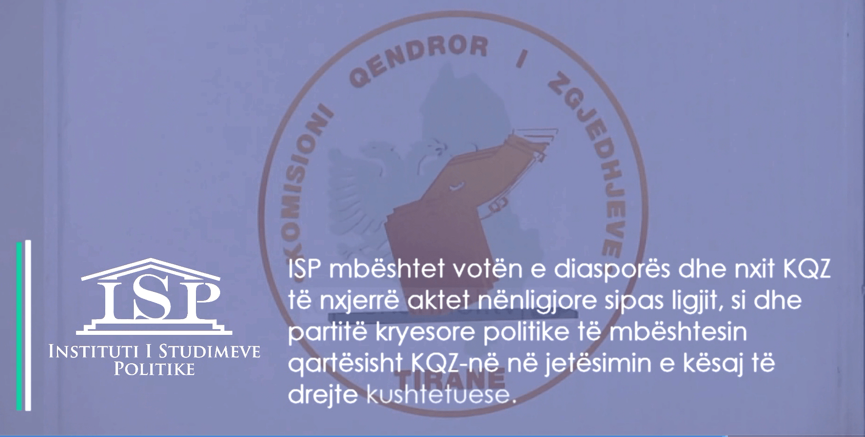 ISP: Vota e shtetasve jashtë, detyrim kushtetues. KQZ të miratojë aktet nënligjore
