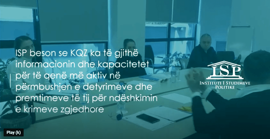 Transparenca financiare elektorale është detyrim kushtetues dhe interes i lartë publik dhe qytetar