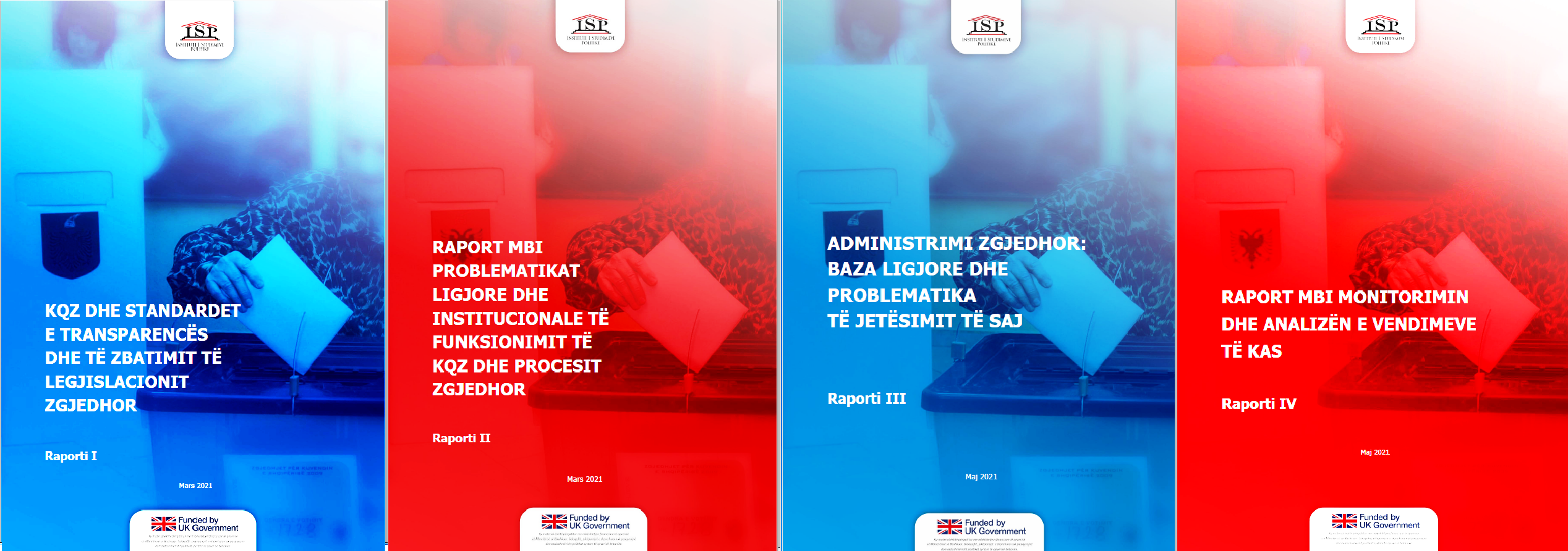 ISP: Raportet monitoruese mbi KQZ, standardet dhe zbatimin e legjislacionit zgjedhor 2021