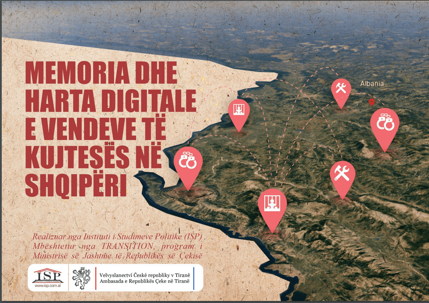 ISP: Broshurë informative mbi memorien dhe hartën digilate të kujtesës