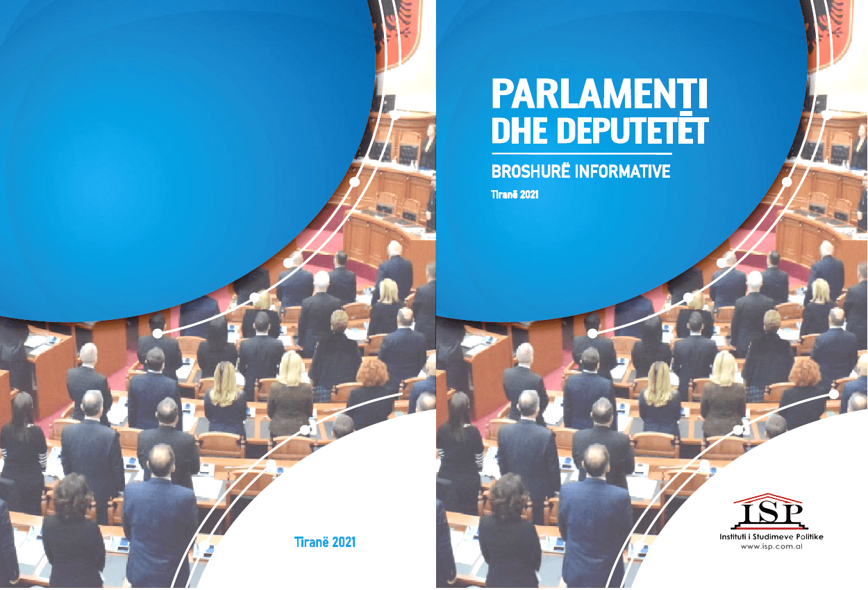 Broshurë informative për deputetët, Kuvendin dhe aktivitetin parlamentar