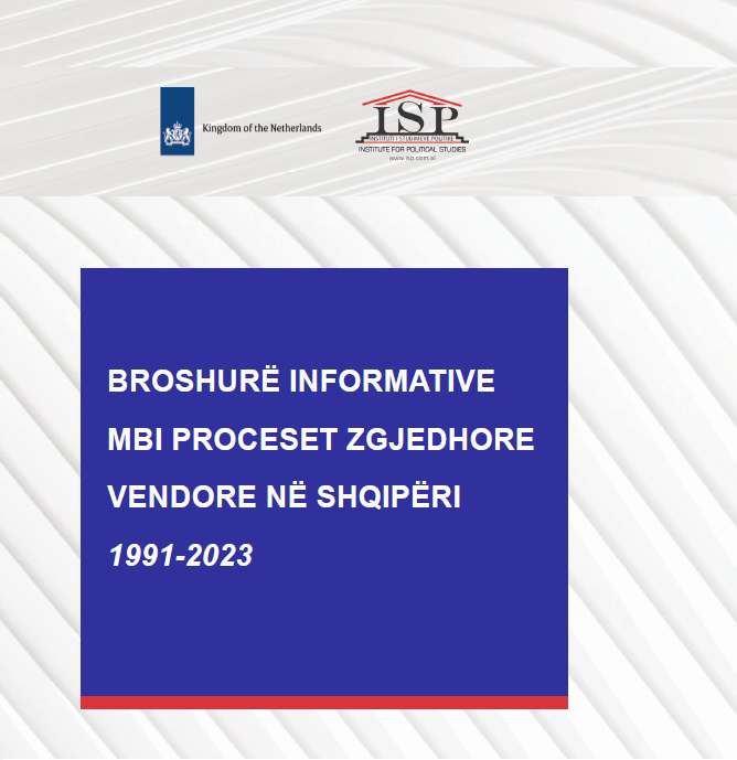 ISP – Broshurë informative mbi zgjedhjet vendore 1991-2023