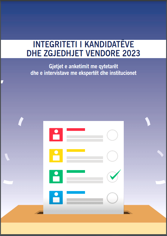 Integriteti i kandidatëve dhe zgjedhjet 2023: Gjetjet e anketimit me qytetarët dhe pyetësorëve me ekspertët