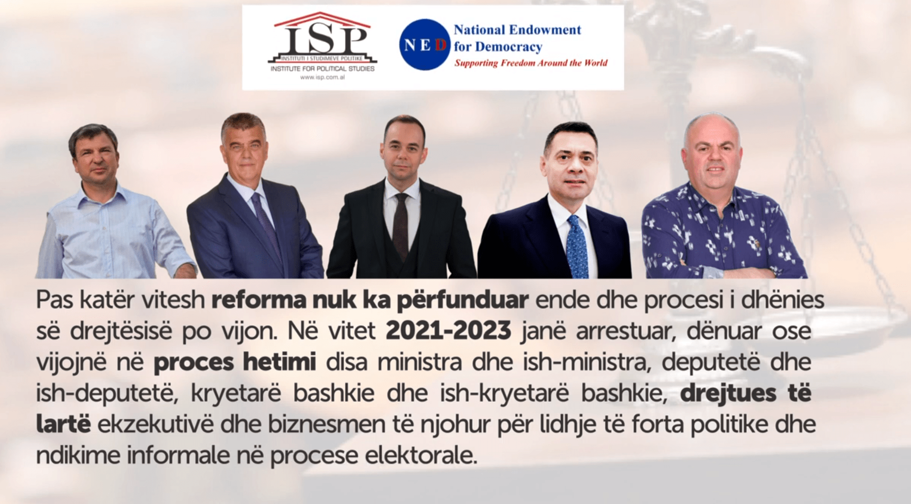 ISP: Hetimet kundër korrupsionit, SPAK po ndihmon që zyrtarët pëgjegjës të përballen me drejtësinë