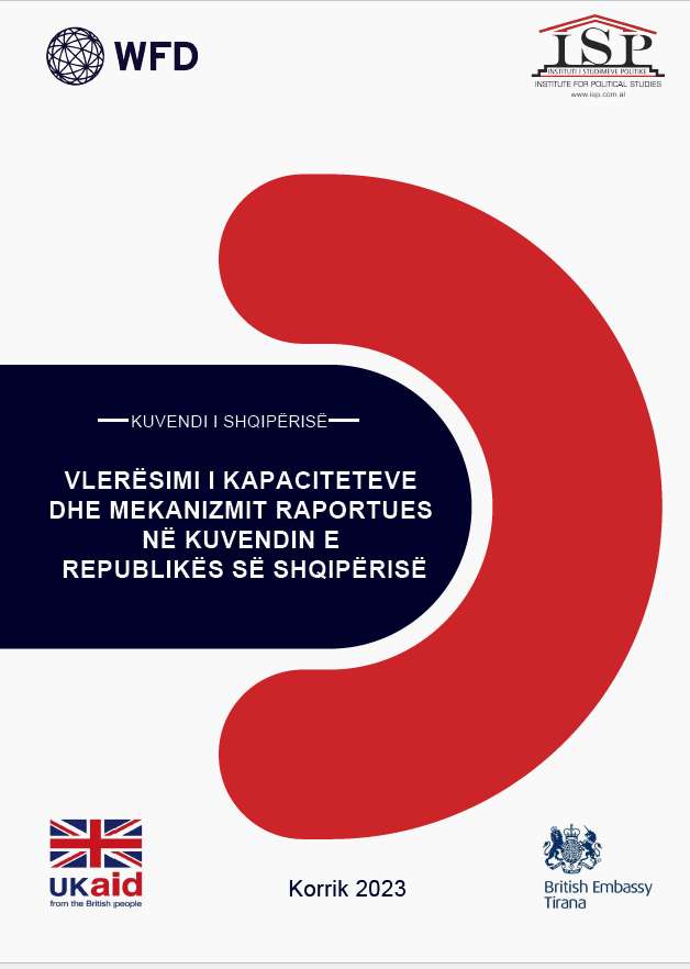 Vlerësimi i kapaciteteve dhe mekanizmit raportues në Kuvendin e RSH (Raport i plotë)