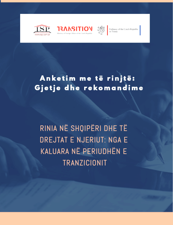 Gjetje të anketimit: Perceptimi mbi të drejtat e njeriut para dhe pas 1990