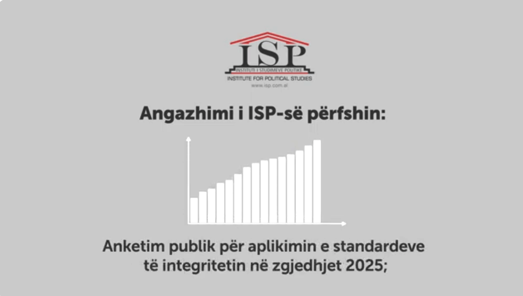 Video informuese: Angazhimi i ISP për integritetit e kandidatëve dhe partive 2024-2025