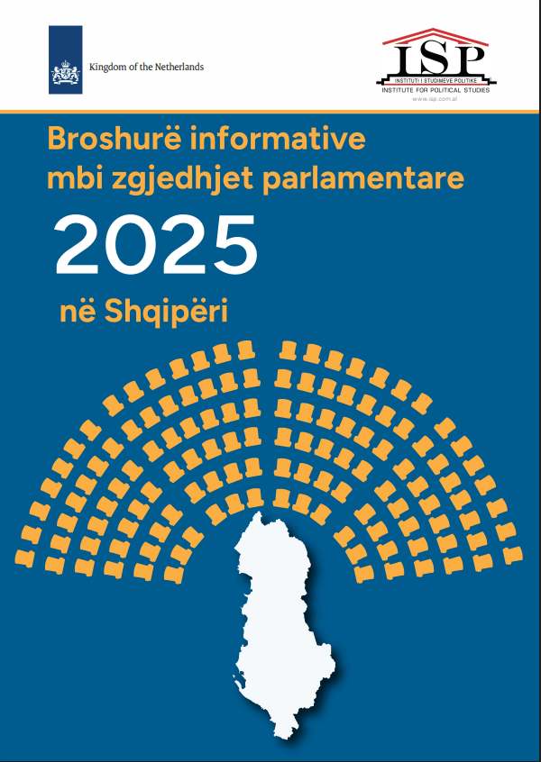 Broshurë informative mbi zgjedhjet parlamentare 2025 në Shqipëri