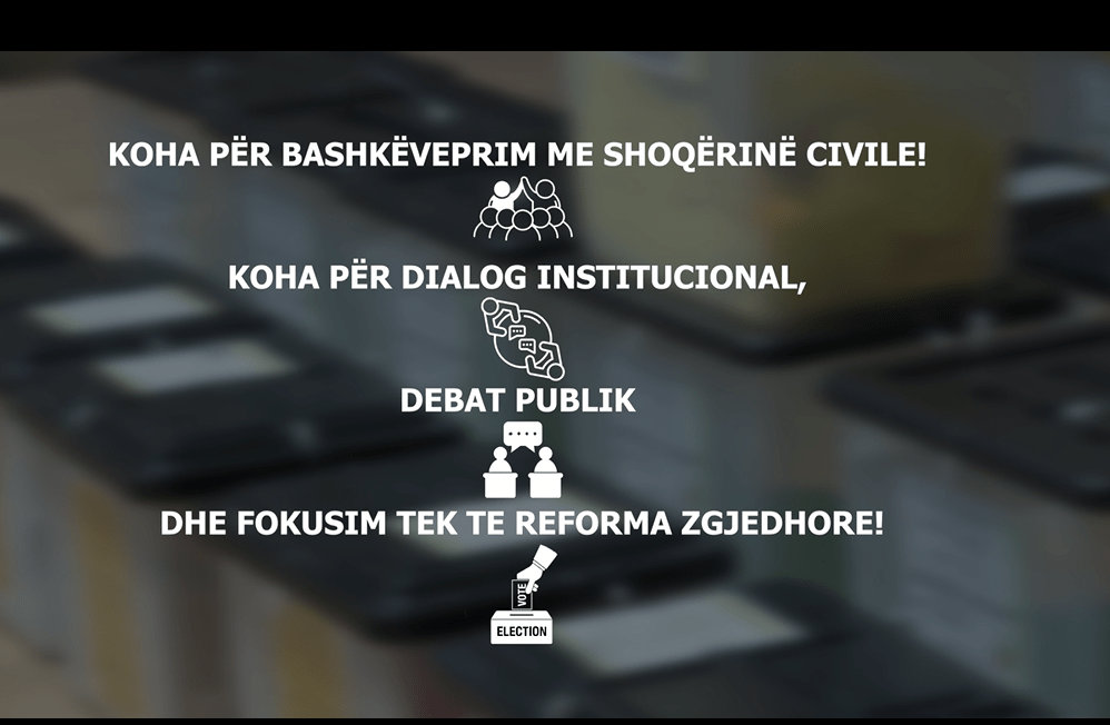 Video informuese: Sfida për partitë për një reformë funksionale dhe gjithërfshirëse