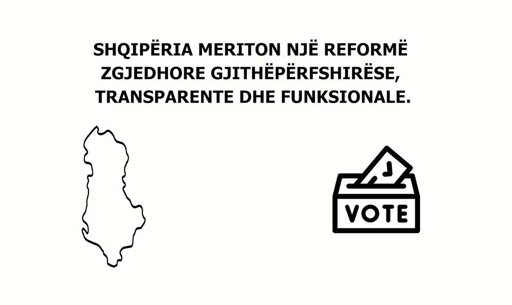 Video informuese: Sfida për partitë për një reformë funksionale dhe gjithërfshirëse