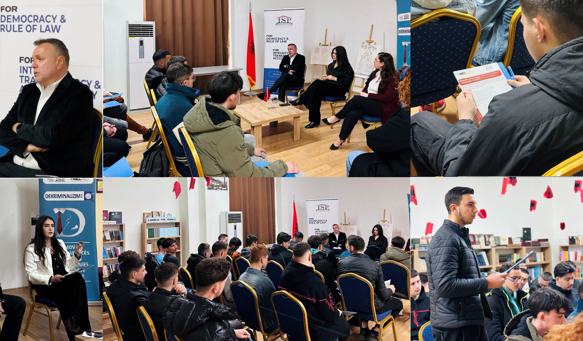 ISP, forum diskutimi me të rinj në Lushnje mbi integritetin e zyrtarëve të zgjedhur