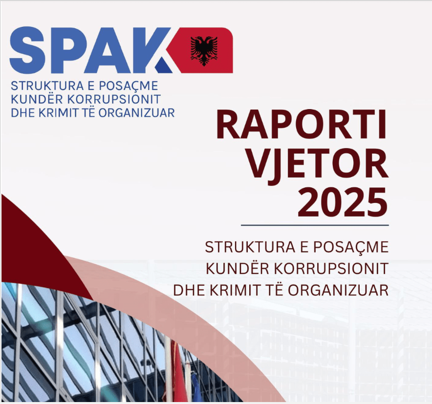Opinion dhe rekomandime mbi raportin vjetor 2025 të SPAK